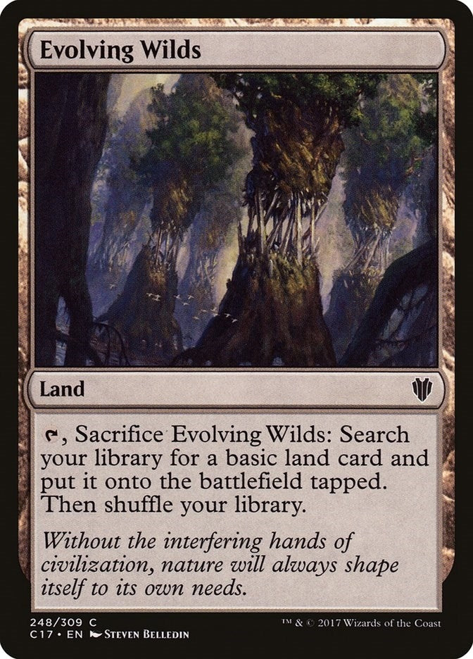 Image for Evolving Wilds (248) - Magic: The Gathering