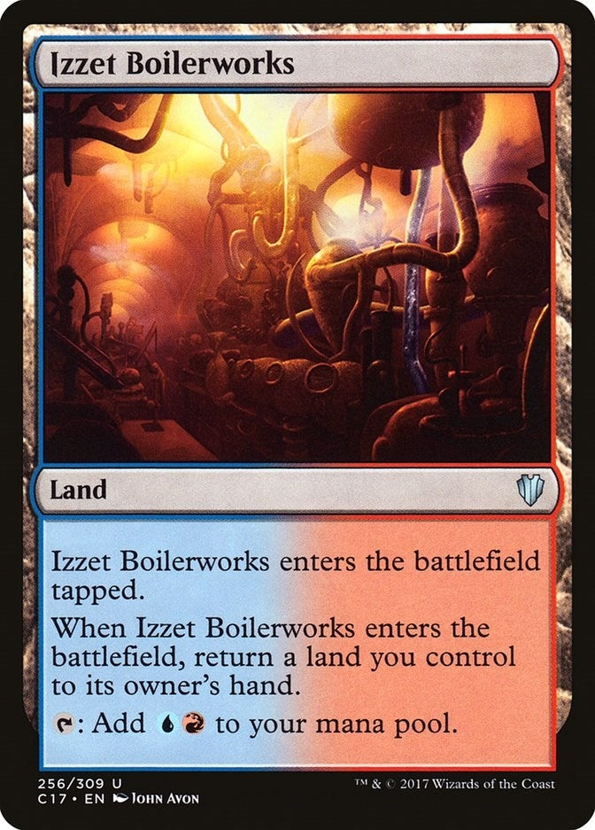 Image for Izzet Boilerworks (256) - Magic: The Gathering