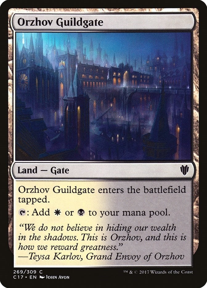 Image for Orzhov Guildgate (269) (C17) - Magic: The Gathering