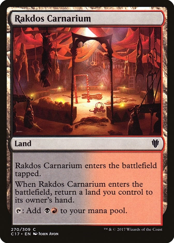 Image for Rakdos Carnarium (270) (C17) - Magic: The Gathering
