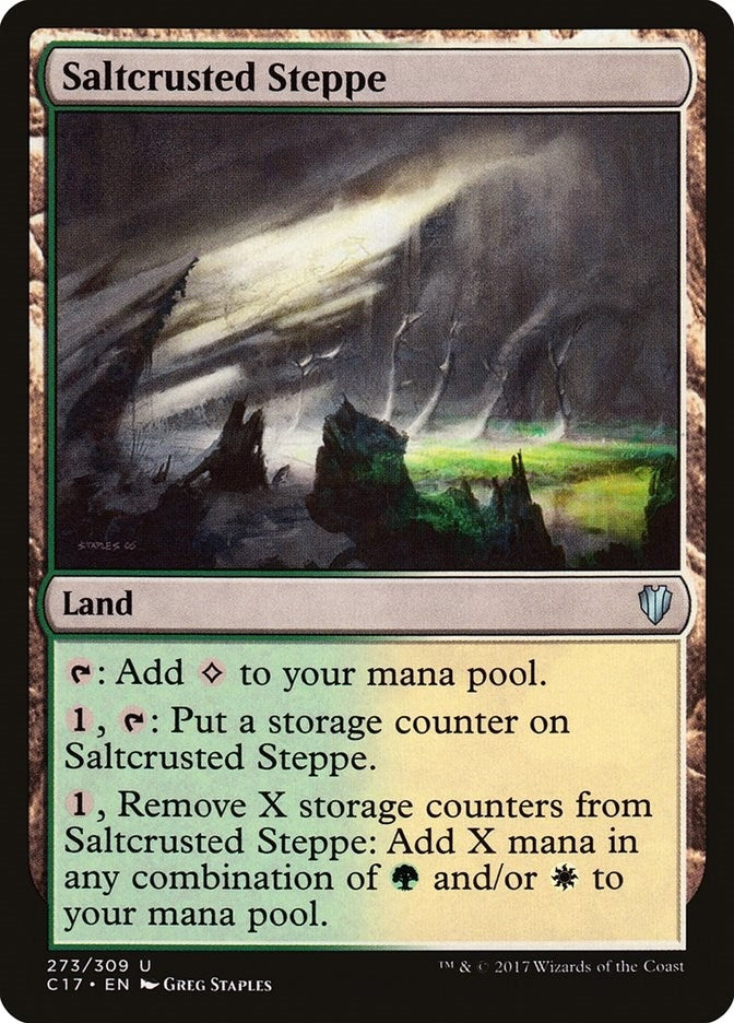 Image for Saltcrusted Steppe (273) (C17) - Magic: The Gathering