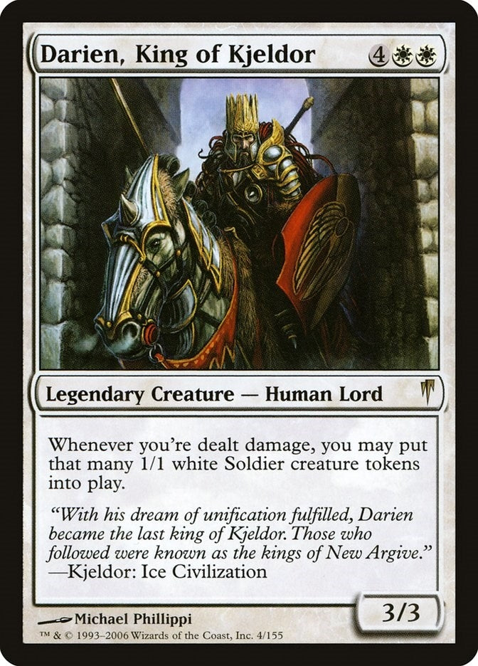 Image for Darien, King of Kjeldor (4) - Magic: The Gathering