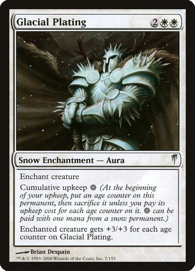 Image for Glacial Plating (7) - Magic: The Gathering