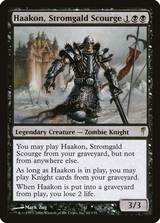 Image for Haakon, Stromgald Scourge (61) - Magic: The Gathering