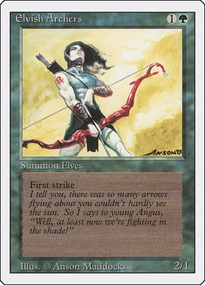 Image for Elvish Archers - Magic: The Gathering