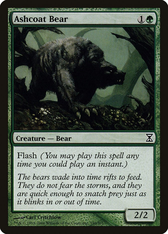 Image for Ashcoat Bear (190) - Magic: The Gathering