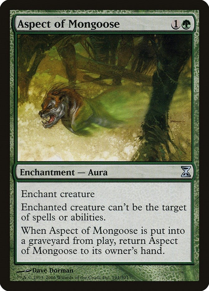 Image for Aspect of Mongoose (191) - Magic: The Gathering
