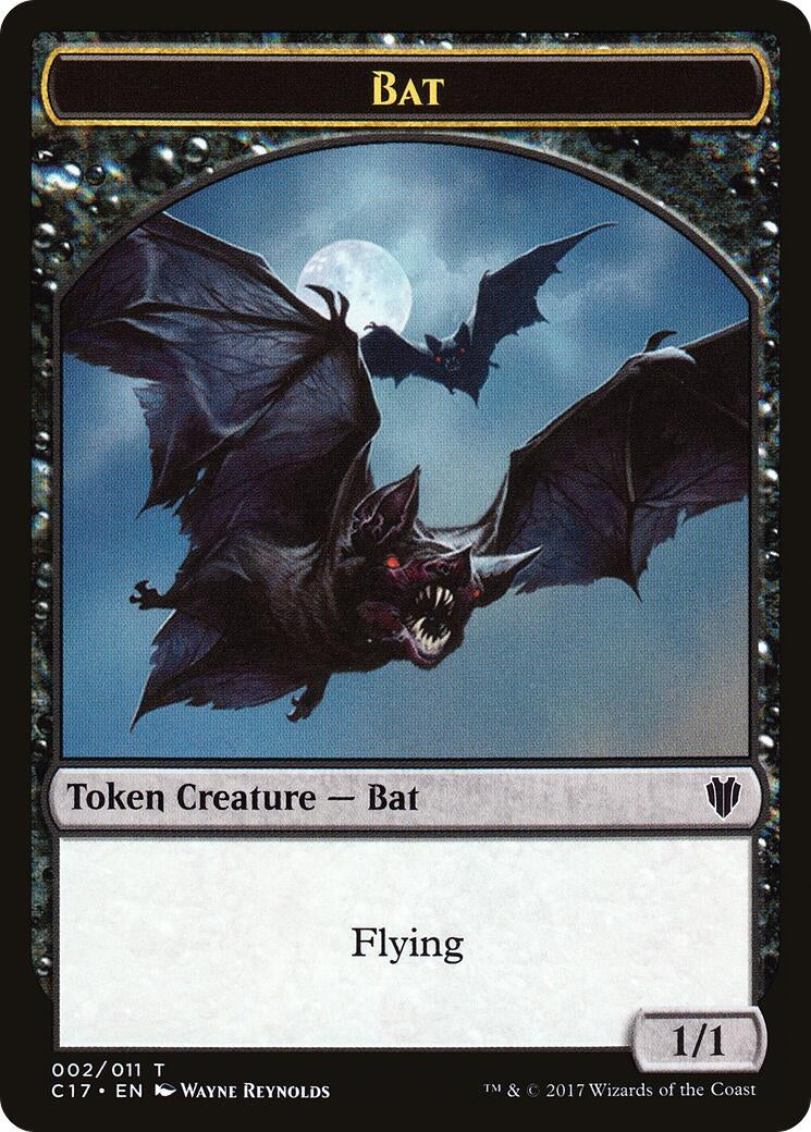 Image for Bat // Vampire Double-Sided Token (2 // 4) - Magic: The Gathering