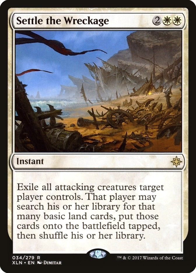 Image for Settle the Wreckage (34) (XLN) - Magic: The Gathering
