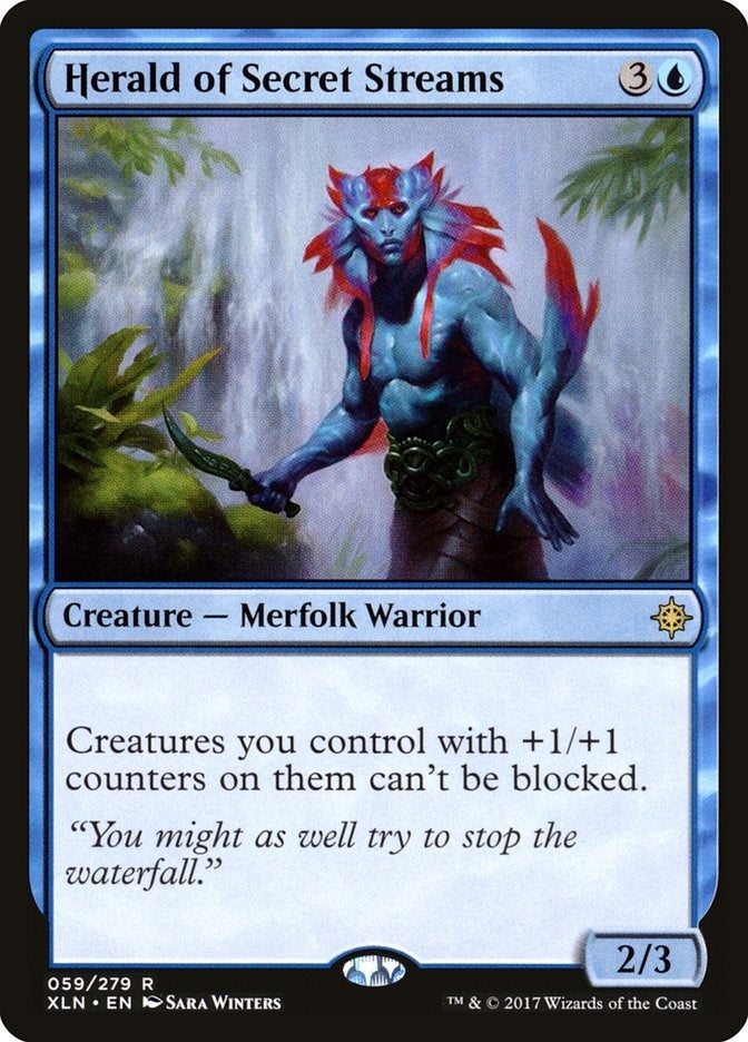 Image for Herald of Secret Streams (59) - Magic: The Gathering