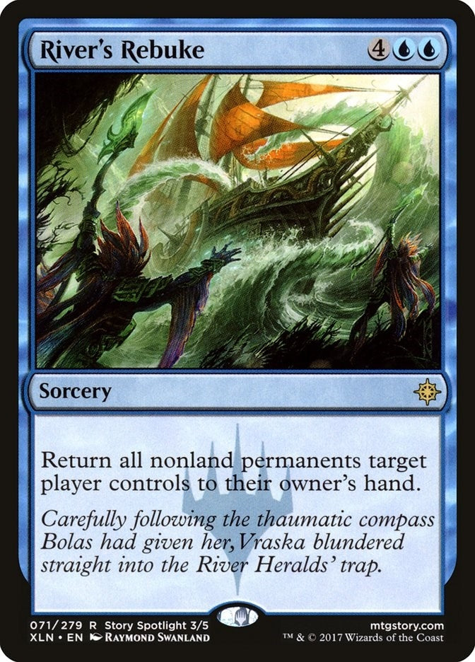 Image for River's Rebuke (71) (XLN) - Magic: The Gathering
