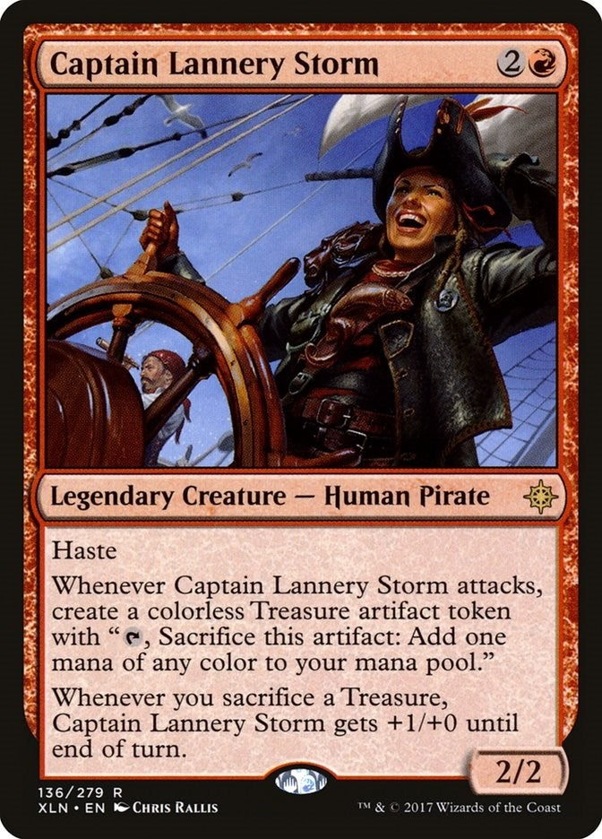 Image for Captain Lannery Storm (136) (XLN) - Magic: The Gathering