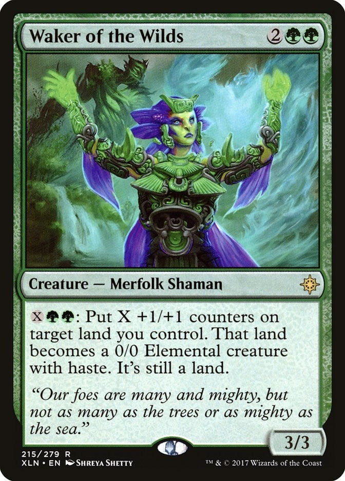 Image for Waker of the Wilds (215) - Magic: The Gathering