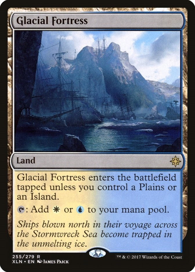 Image for Glacial Fortress (255) - Magic: The Gathering