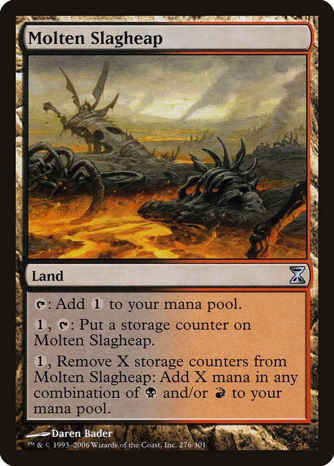 Image for Molten Slagheap (276) - Magic: The Gathering