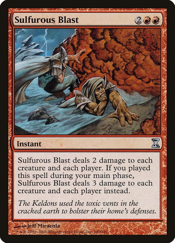 Image for Sulfurous Blast (180) (TSP) - Magic: The Gathering