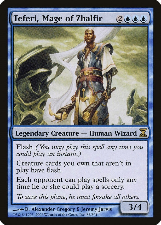 Image for Teferi, Mage of Zhalfir (83) (TSP) - Magic: The Gathering