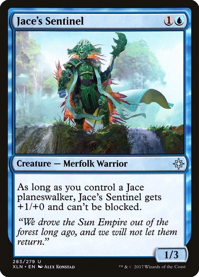 Image for Jace's Sentinel (283) (XLN) - Magic: The Gathering