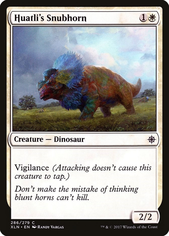 Image for Huatli's Snubhorn (286) (XLN) - Magic: The Gathering