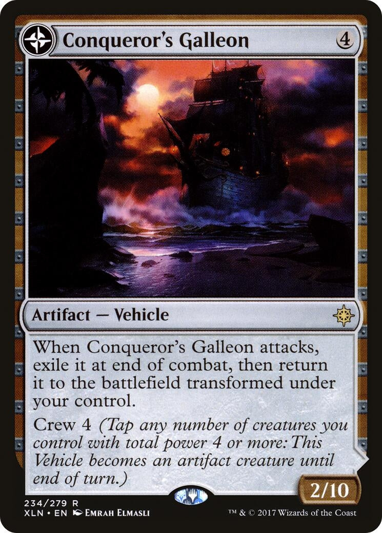 Image for Conqueror's Galleon (234) - Magic: The Gathering