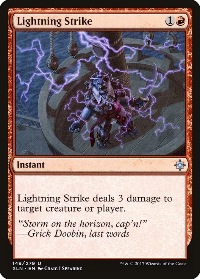 Image for Lightning Strike (149) - Magic: The Gathering