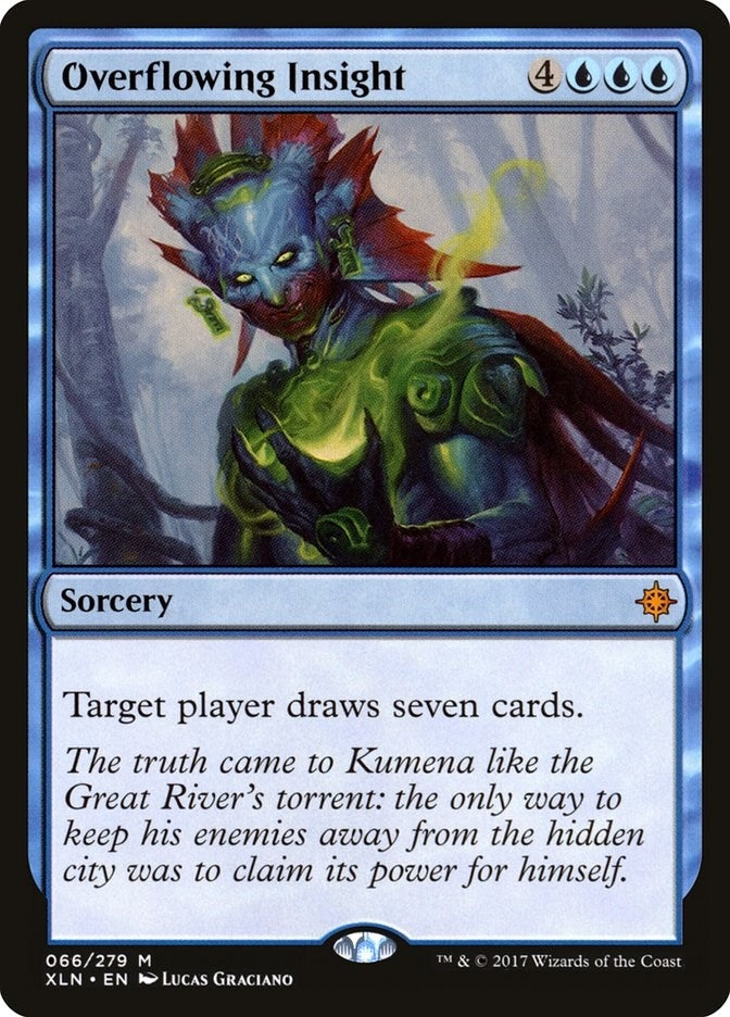 Image for Overflowing Insight (66) - Magic: The Gathering