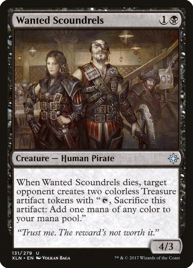 Image for Wanted Scoundrels (131) (XLN) - Magic: The Gathering