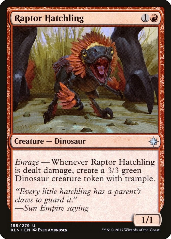 Image for Raptor Hatchling (155) - Magic: The Gathering