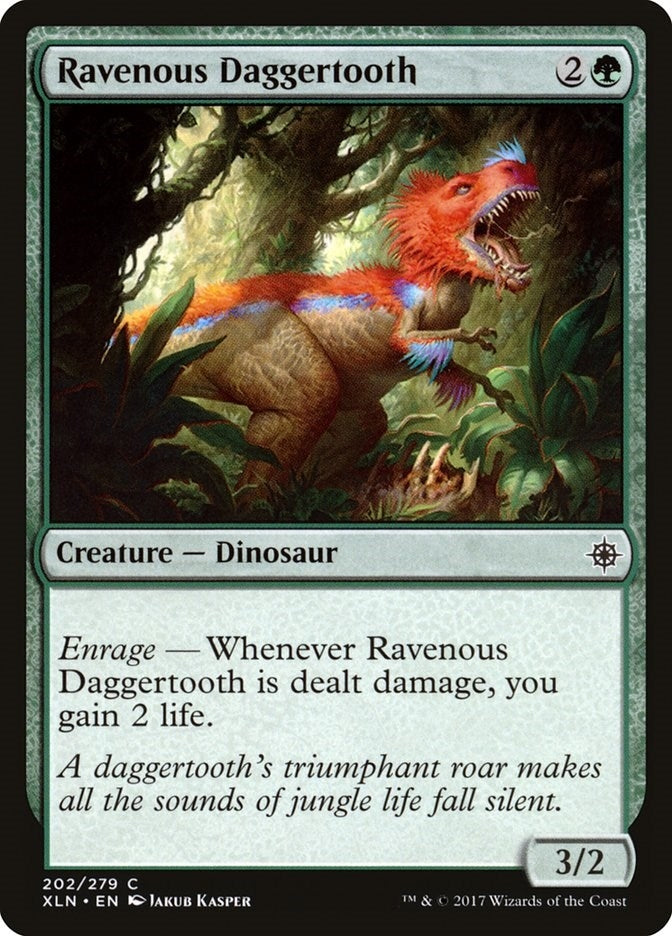 Image for Ravenous Daggertooth (202) (XLN) - Magic: The Gathering