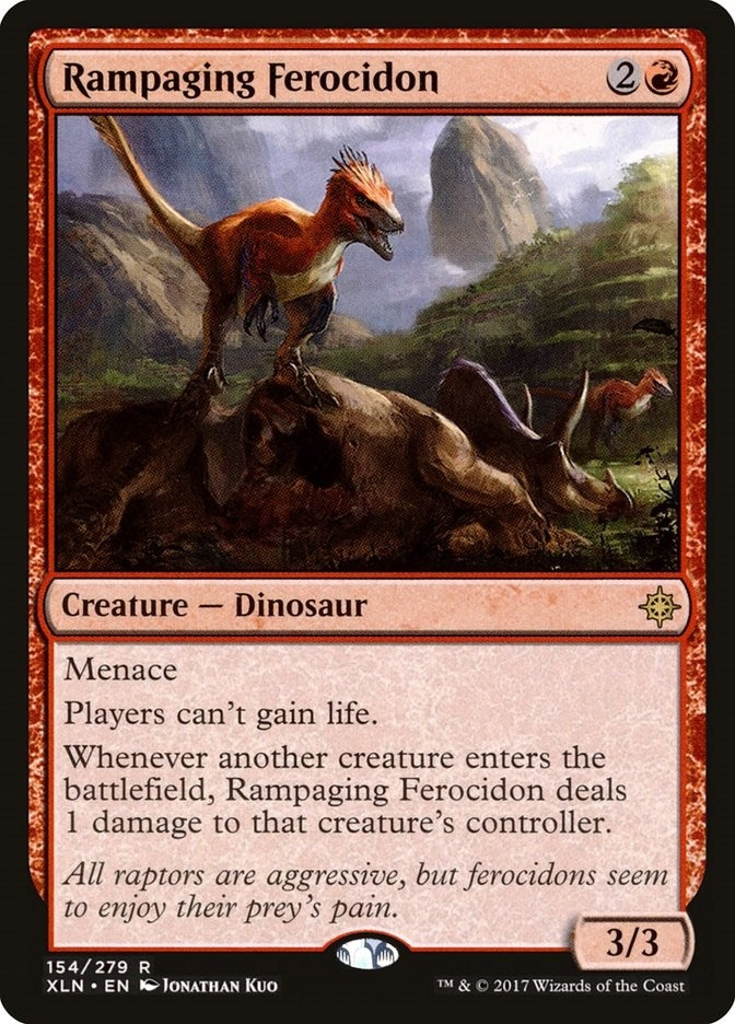 Image for Rampaging Ferocidon (154) - Magic: The Gathering