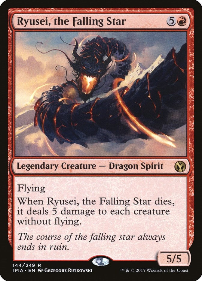 Image for Ryusei, the Falling Star (144) - Magic: The Gathering