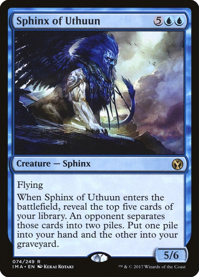 Image for Sphinx of Uthuun (74) - Magic: The Gathering
