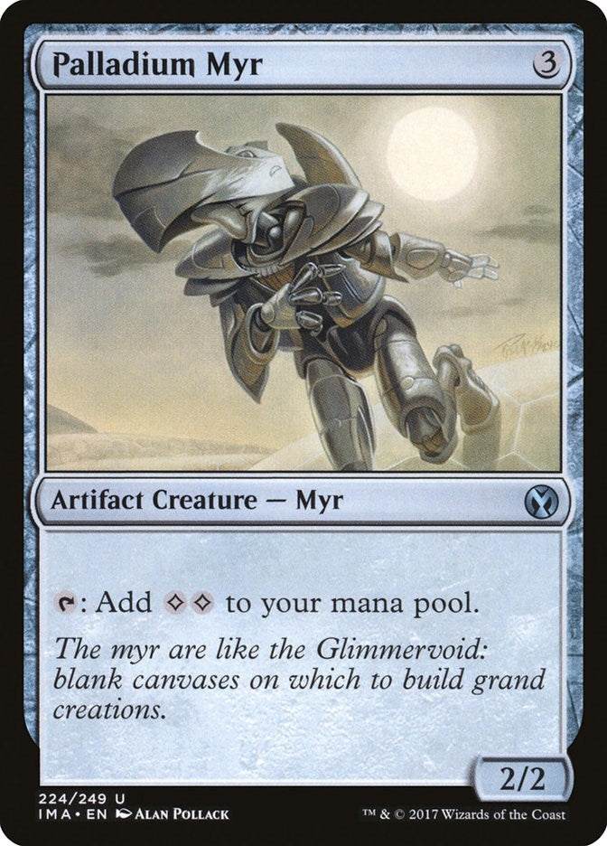 Image for Palladium Myr (224) - Magic: The Gathering