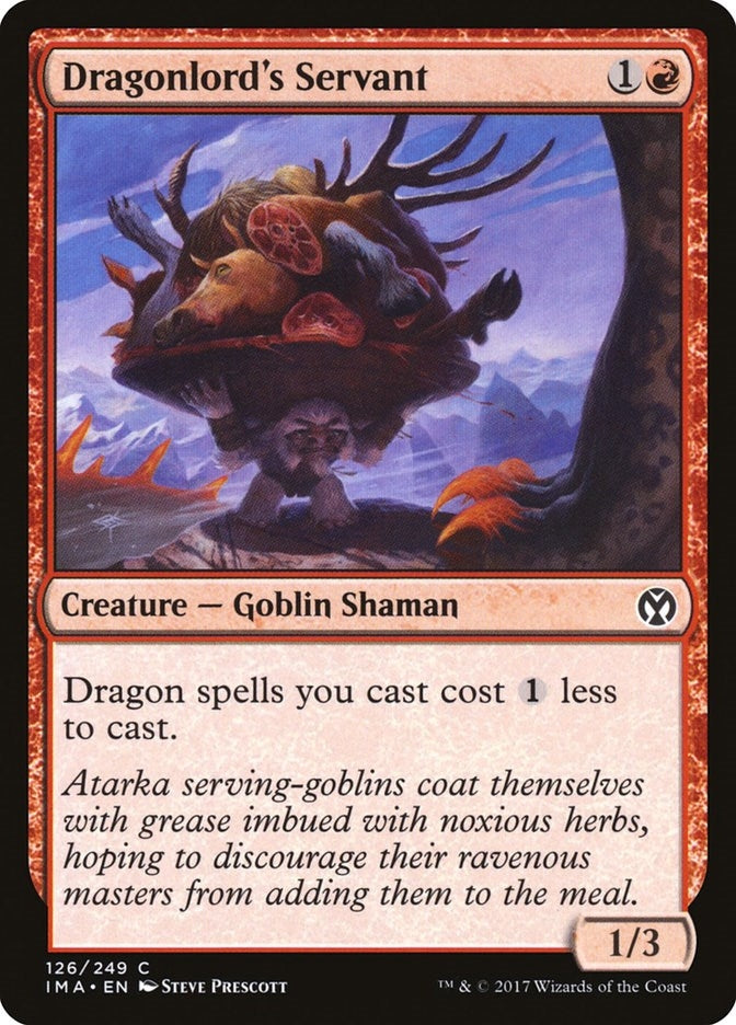 Image for Dragonlord's Servant (126) - Magic: The Gathering