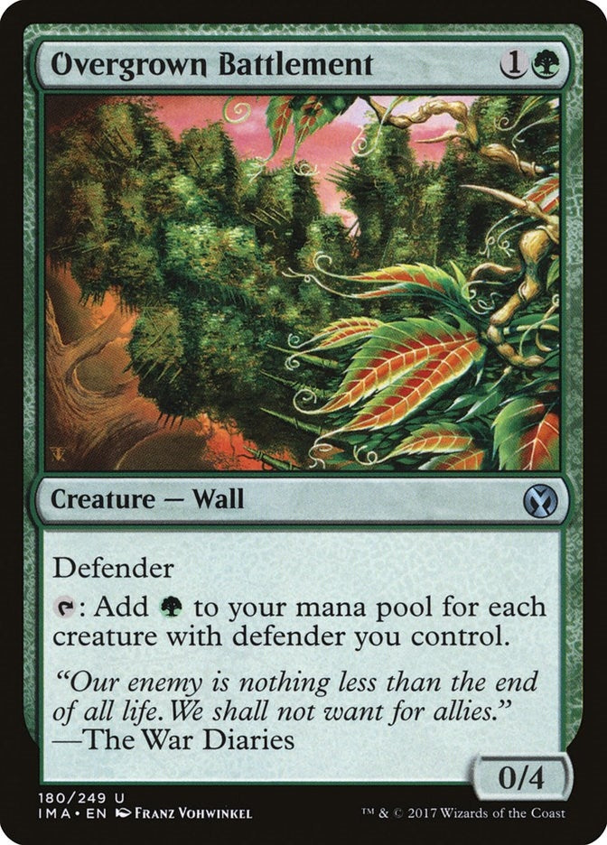 Image for Overgrown Battlement (180) - Magic: The Gathering