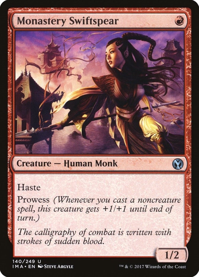 Image for Monastery Swiftspear (140) - Magic: The Gathering