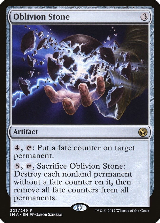 Image for Oblivion Stone (223) - Magic: The Gathering