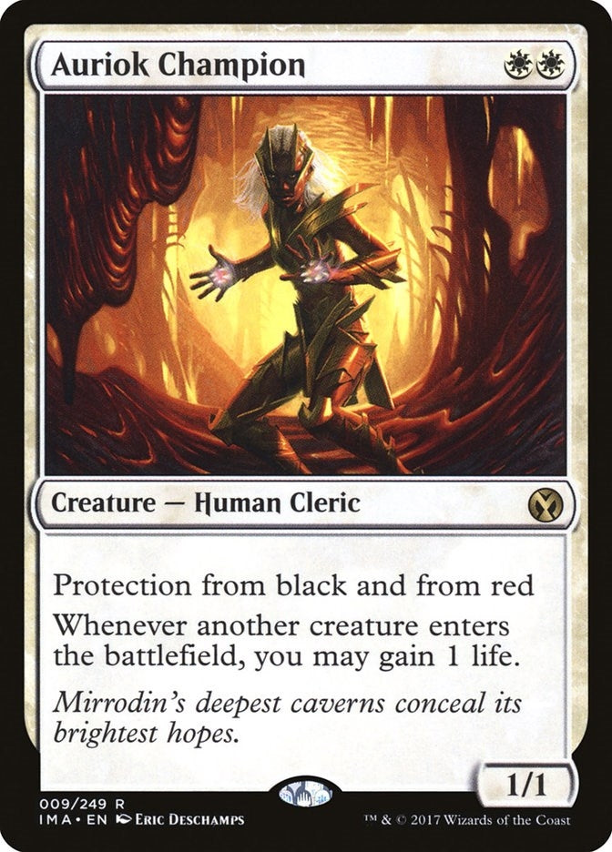 Image for Auriok Champion (9) - Magic: The Gathering