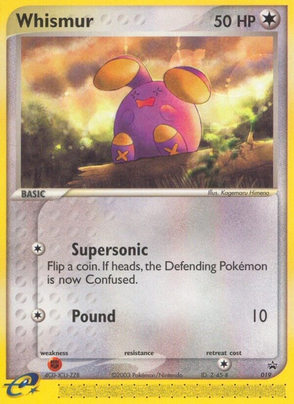Image for Whismur - 019 (Target Promo) (019) (PR) - Pokemon