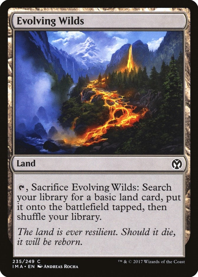 Image for Evolving Wilds (235) - Magic: The Gathering