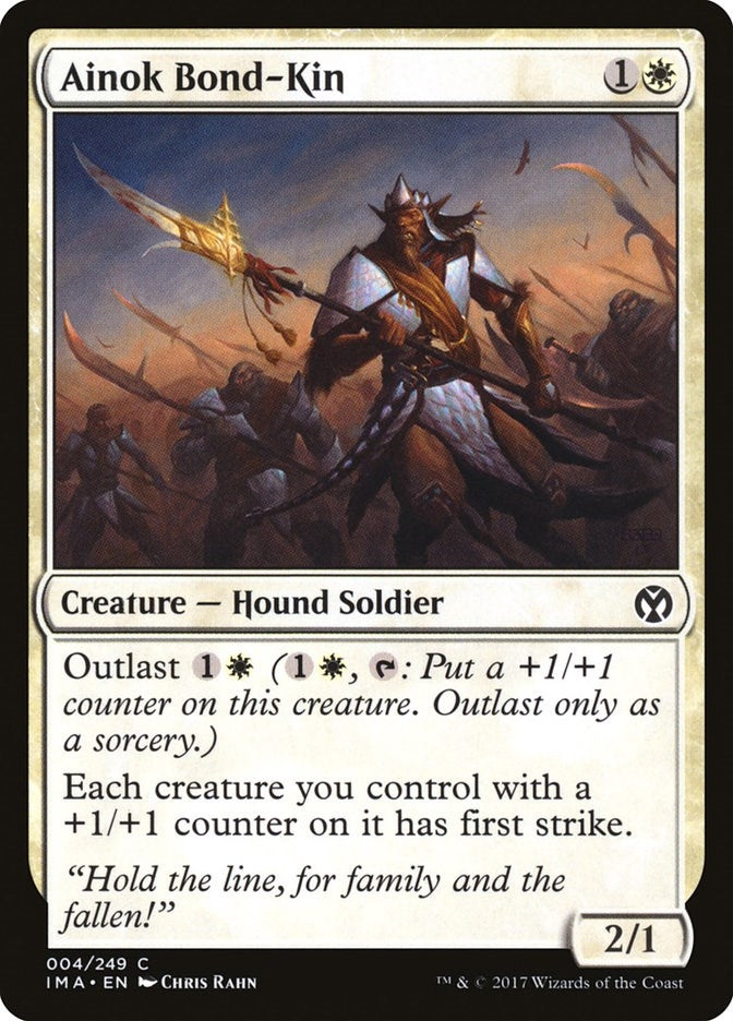 Image for Ainok Bond-Kin (4) (IMA) - Magic: The Gathering