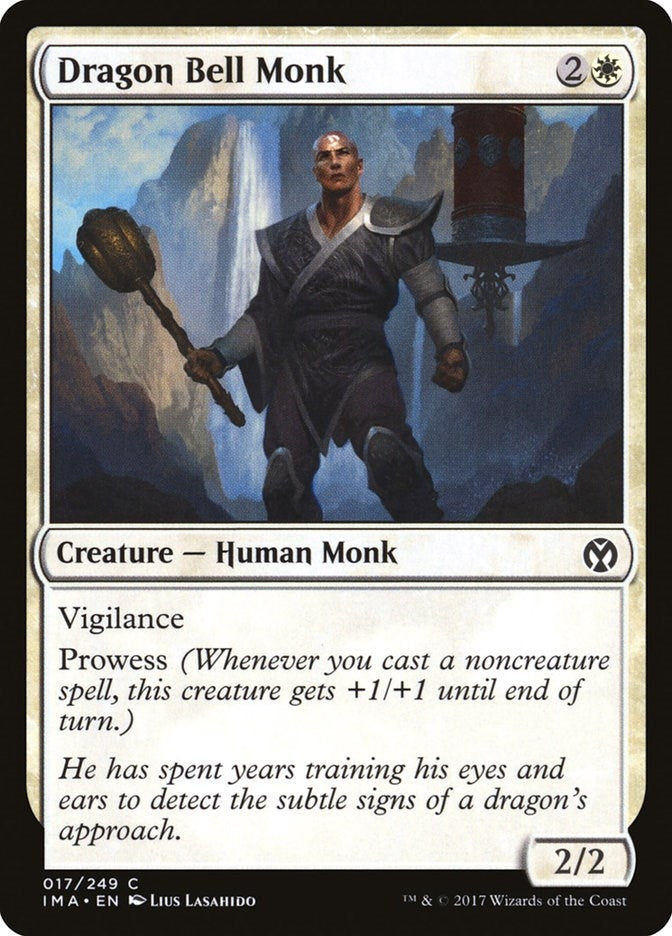 Image for Dragon Bell Monk (17) - Magic: The Gathering