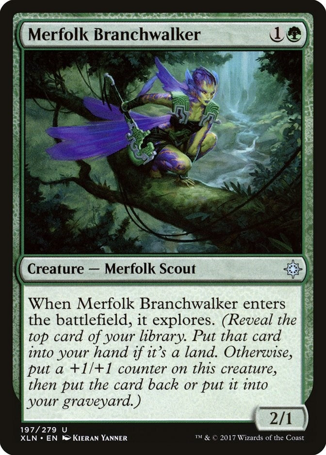 Image for Merfolk Branchwalker (197) (XLN) - Magic: The Gathering