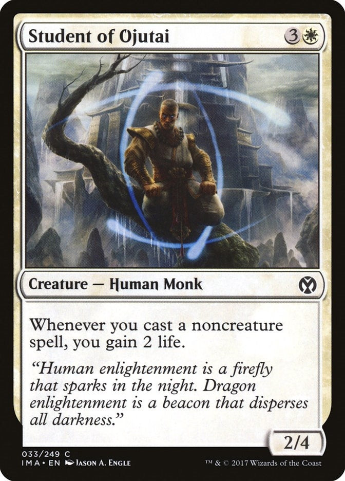 Image for Student of Ojutai (33) - Magic: The Gathering