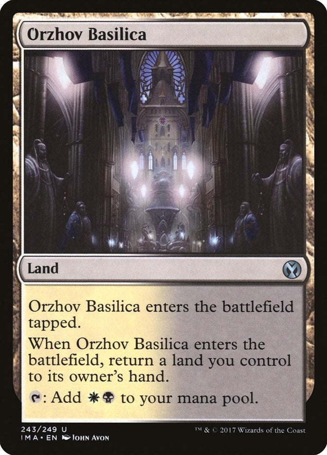 Image for Orzhov Basilica (243) - Magic: The Gathering