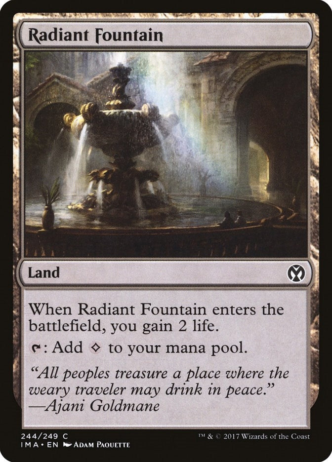 Image for Radiant Fountain (244) - Magic: The Gathering