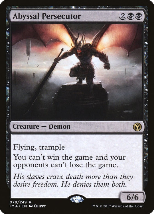 Image for Abyssal Persecutor (78) (IMA) - Magic: The Gathering