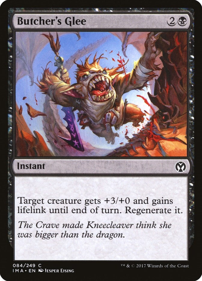 Image for Butcher's Glee (84) - Magic: The Gathering