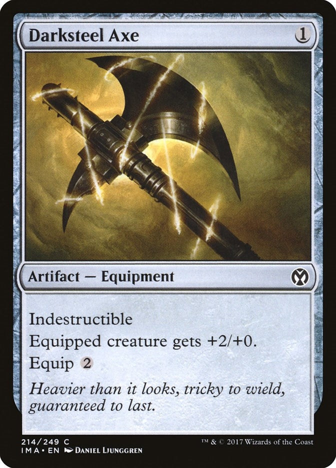 Image for Darksteel Axe (214) - Magic: The Gathering