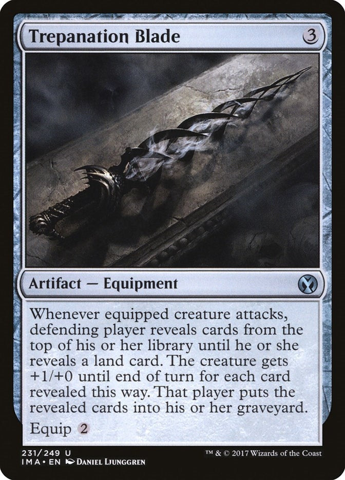 Image for Trepanation Blade (231) - Magic: The Gathering